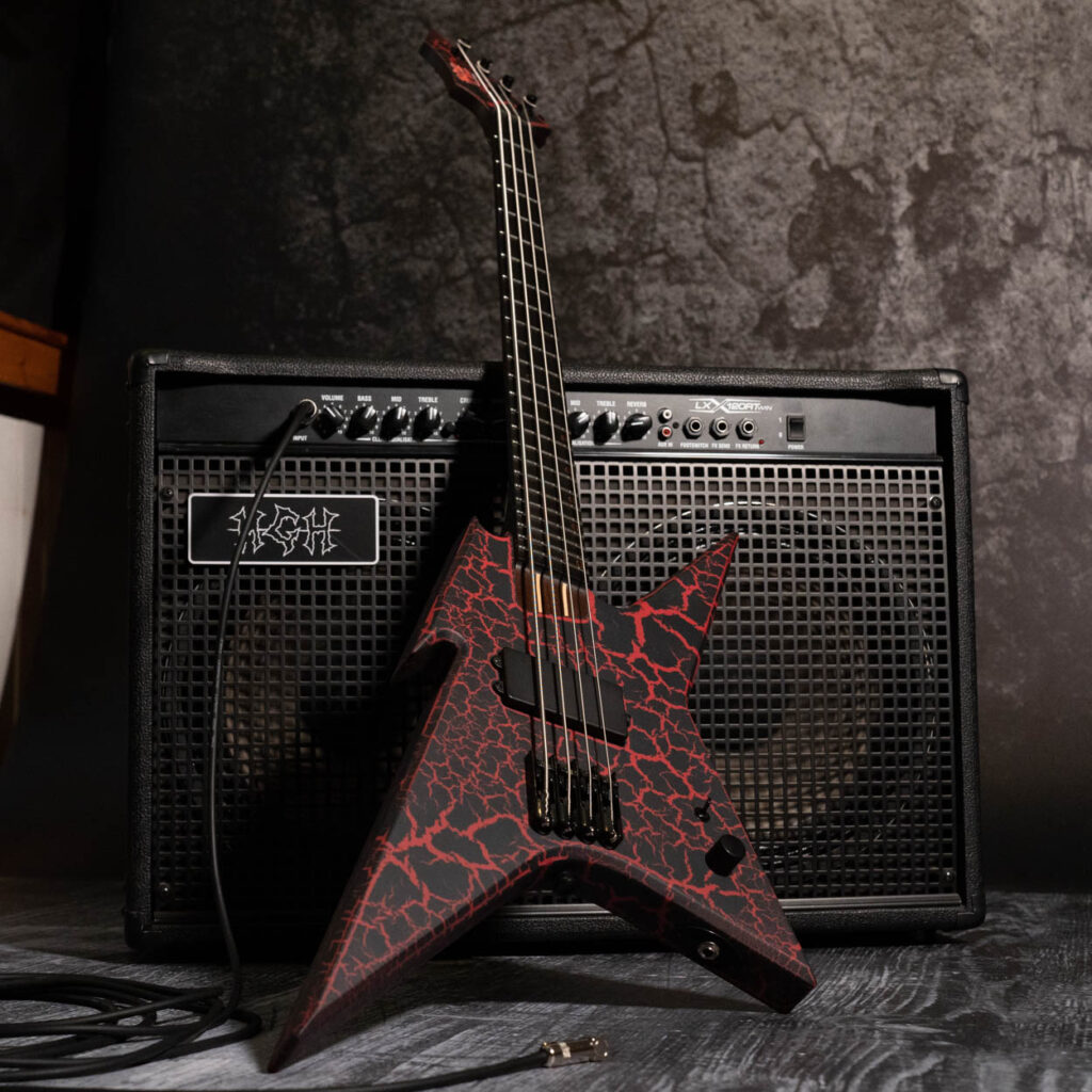 MGH – Ironbird Bass - Red Crackle